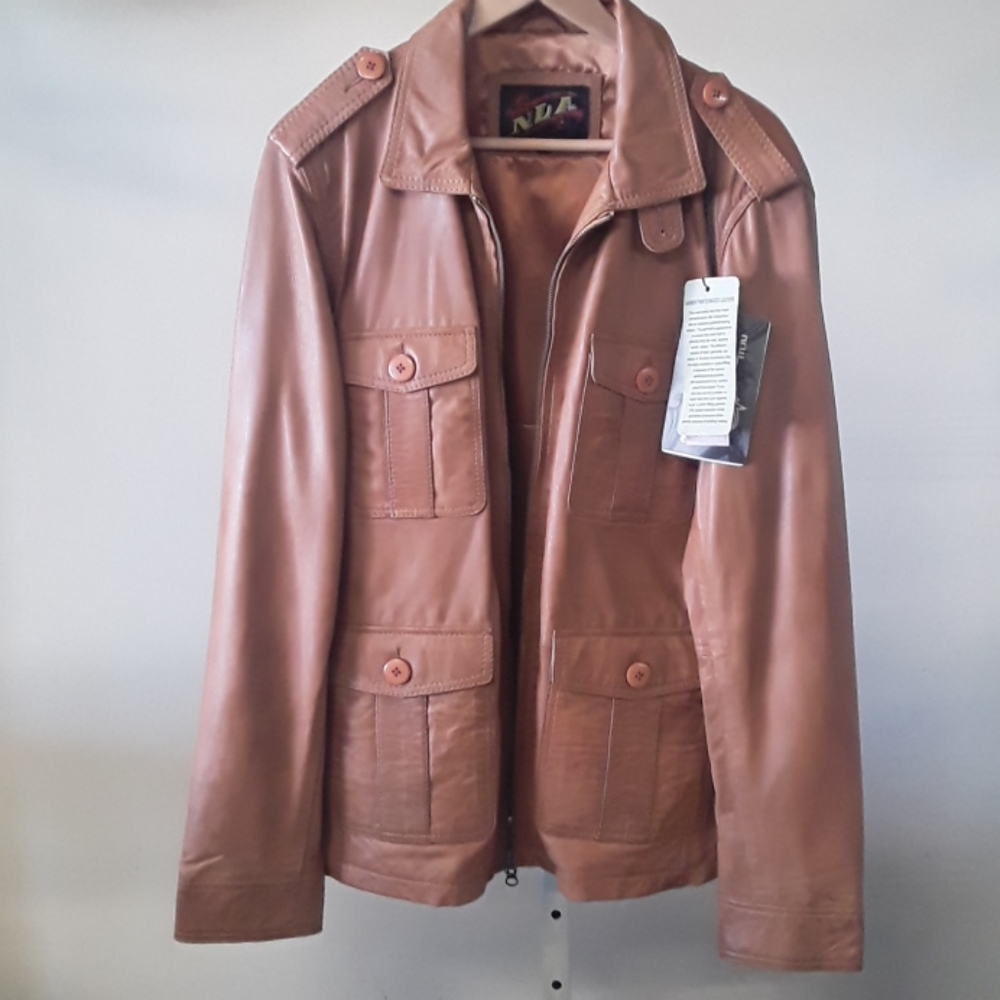 NLA Leather Jacket Code C Style